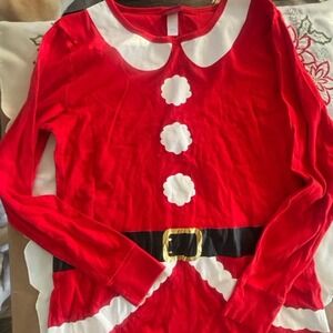 Christmas Pajama top size large
